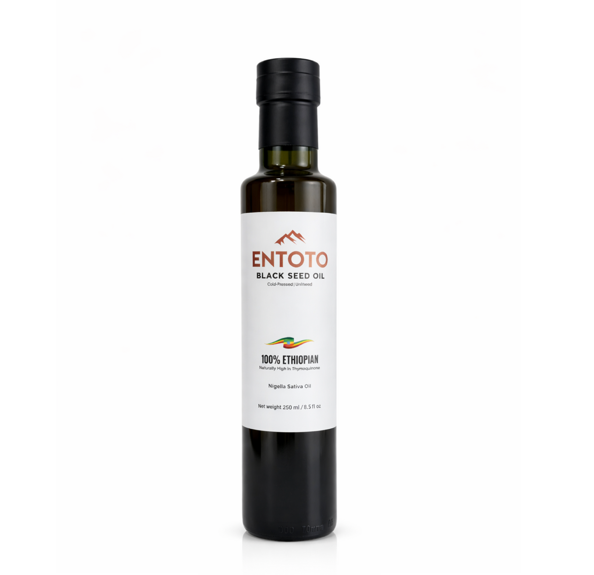 2 - Huile de Nigelle Éthiopienne Entoto – Nigella Sativa Pressée à Froid – 250 ml (8,5 oz)