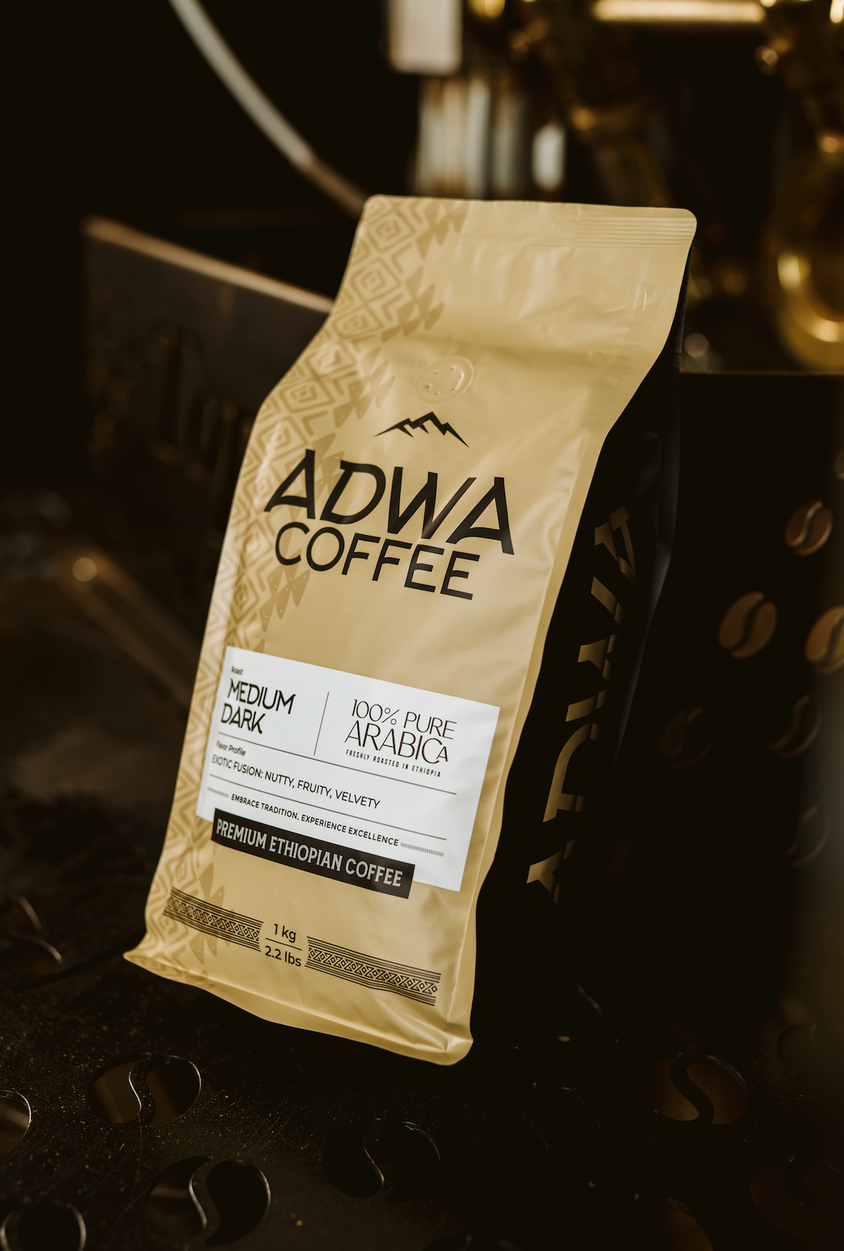 1 - Adwa Coffee – Café moulu – 1 kg